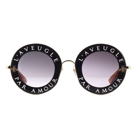 l aveugle par amour glasses gucci|Gucci L'aveugle Par Amour Sunglasses for sale .